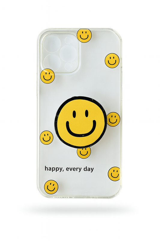 2. Happy Face Pop Socket