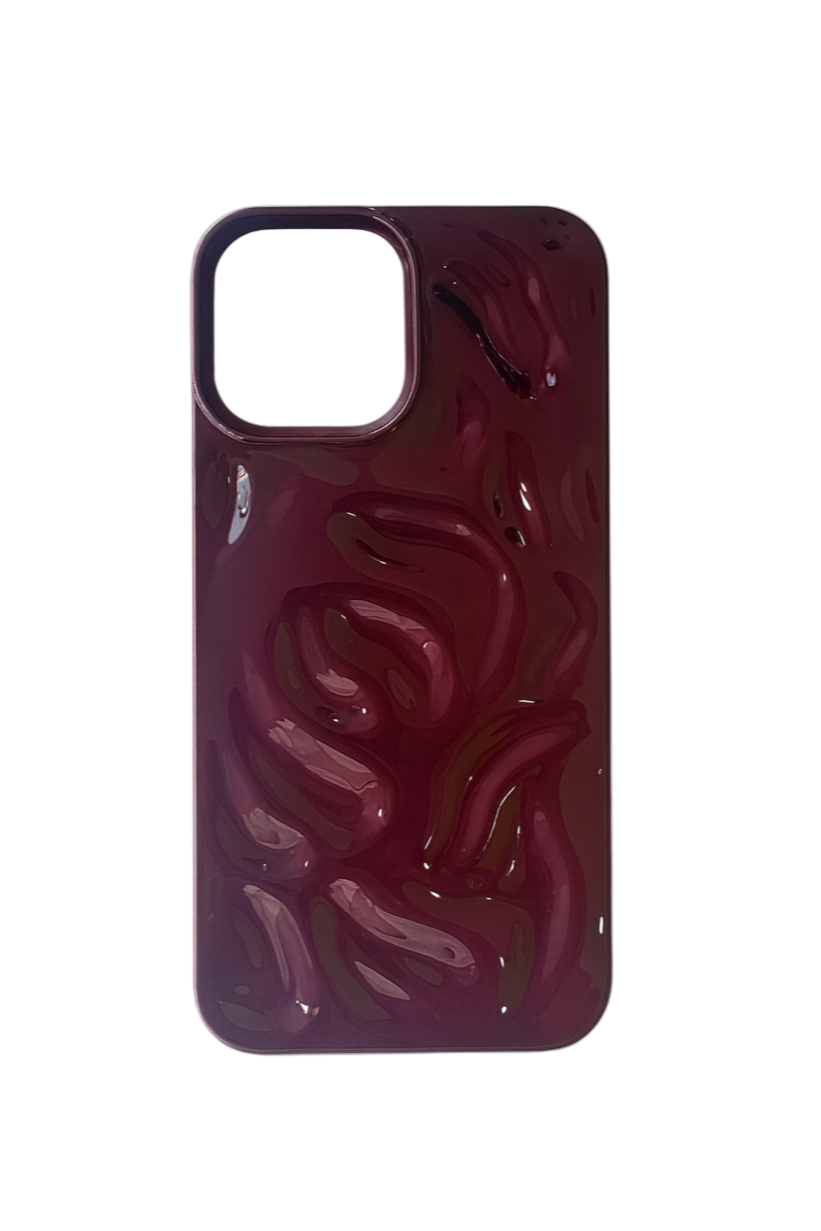 Burgundy Wave
